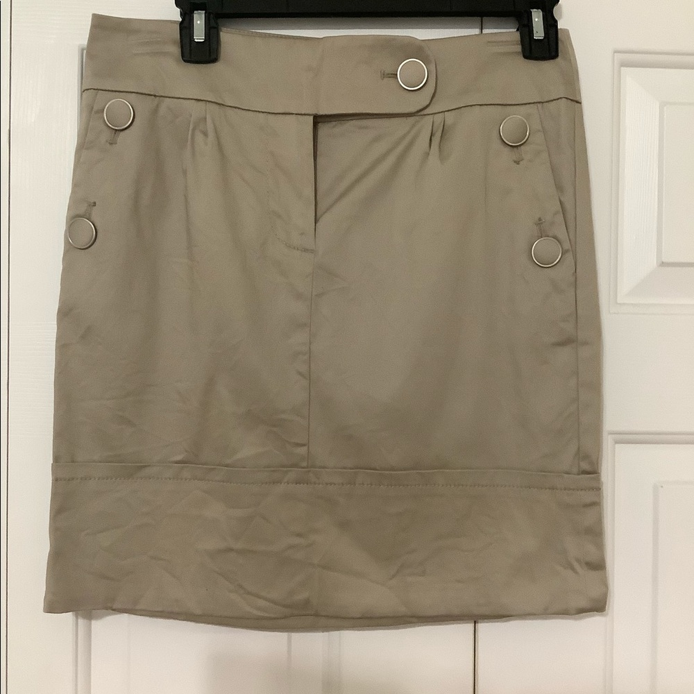 Khaki skirt